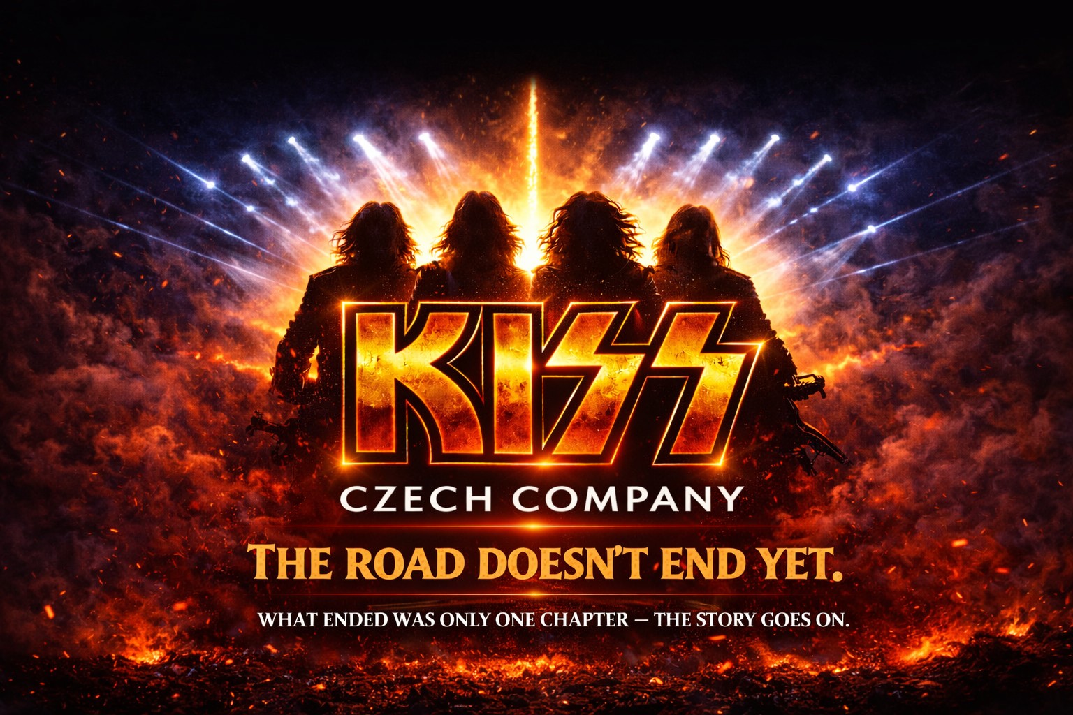 KISS tribute band KISS Czech Company na koncertě