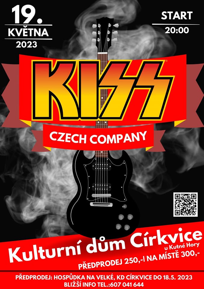 KISS tribute band KISS Czech Company koncert Církvice (KH)