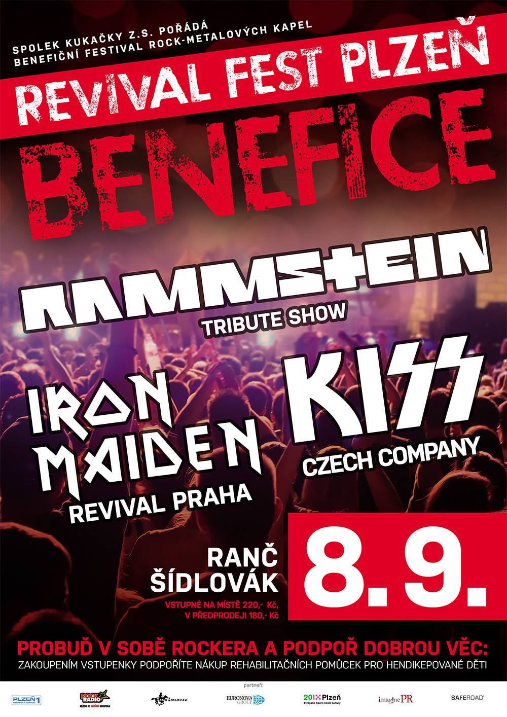 KISS tribute band KISS Czech Company koncert Plzeň (PM)