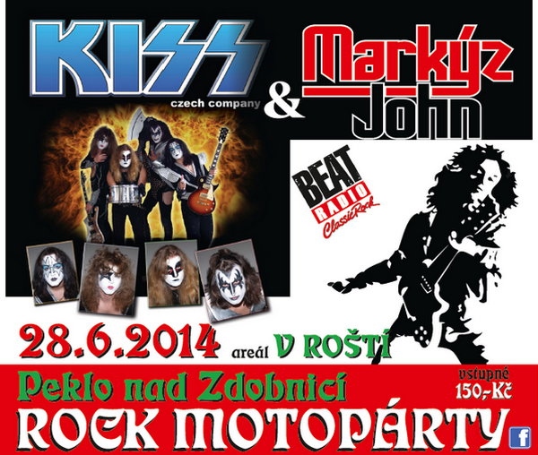 KISS tribute band KISS Czech Company koncert Peklo nad Zdobnicí (RK)