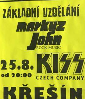 KISS tribute band KISS Czech Company koncert Křešín (PE)