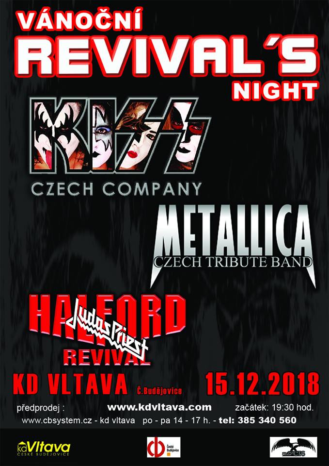 KISS tribute band KISS Czech Company koncert České Budějovice (CB)